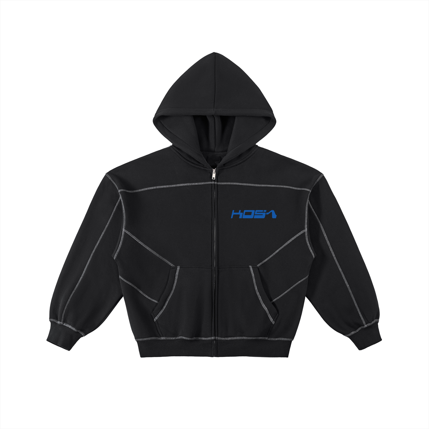 MIDNIGHT ROYAL ZIP-UP