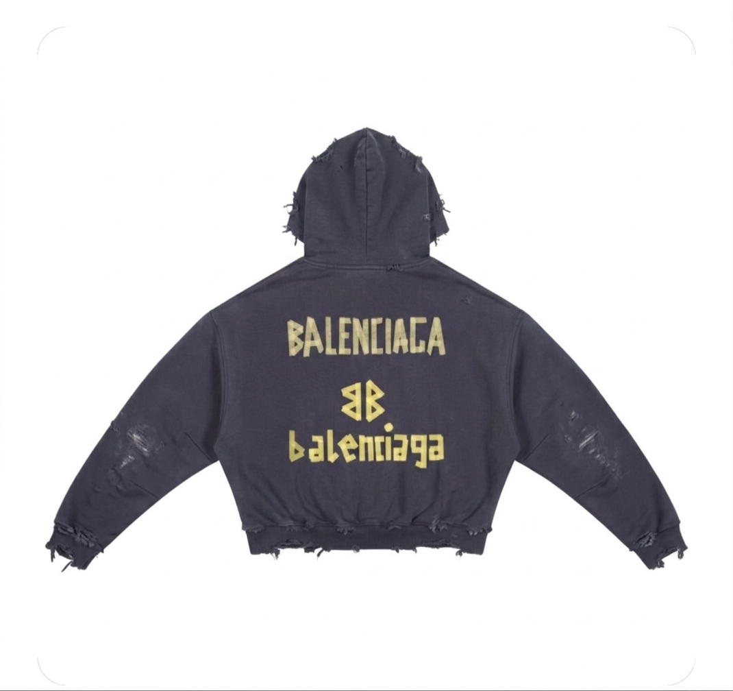 BALENCIAGA X KOSA GLOBAL PROJECT 000 HOODIE