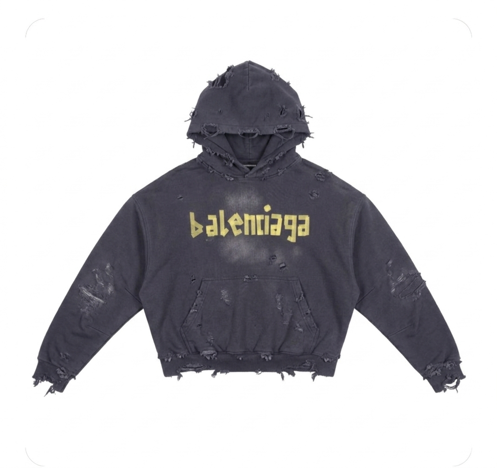 BALENCIAGA X KOSA GLOBAL PROJECT 000 HOODIE