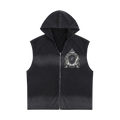 MONARCH SLEEVELESS ZIP UP